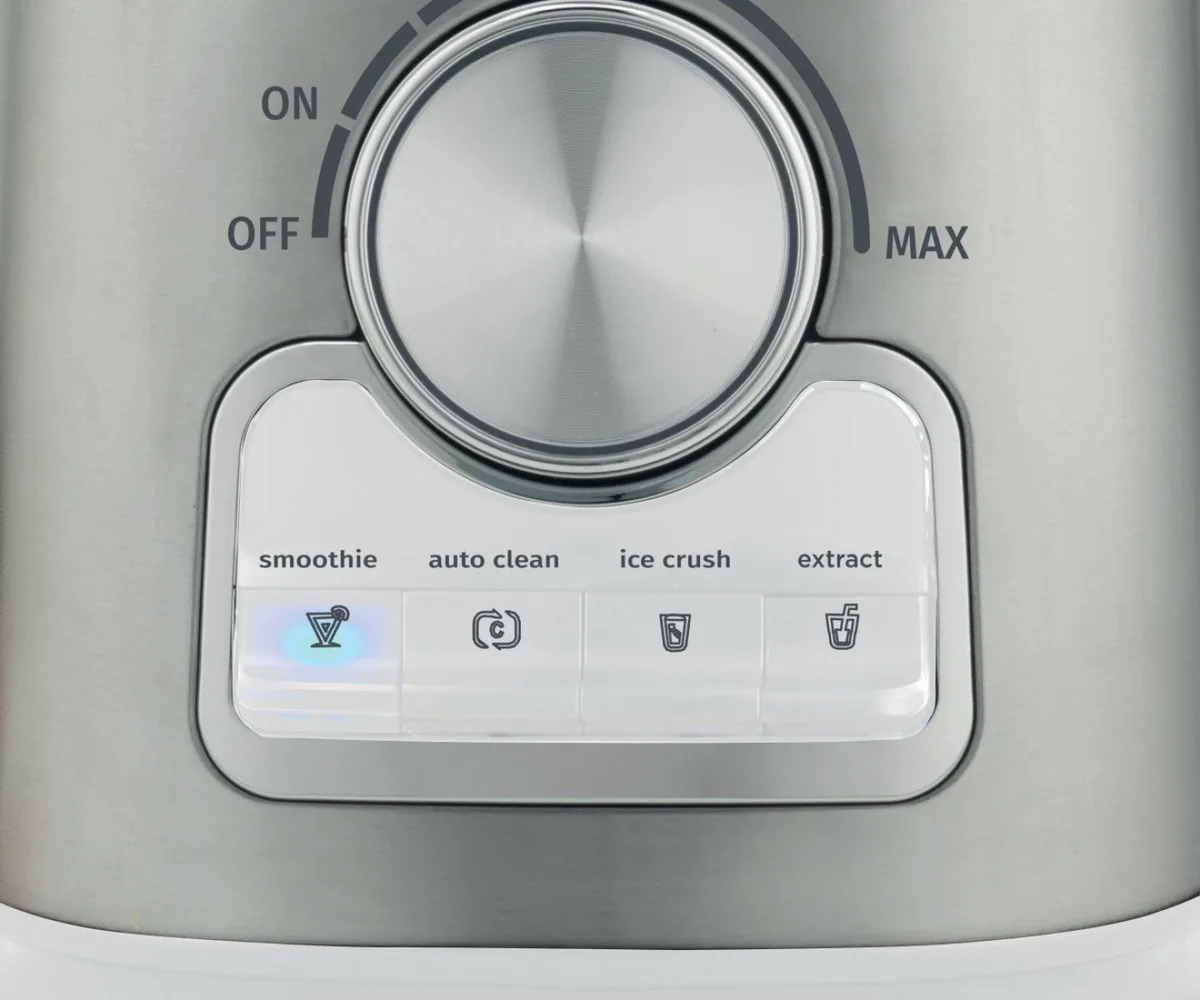 Блендер Gorenje стаціонарний 1400Вт, чаша 1750мл, скляний, білий.