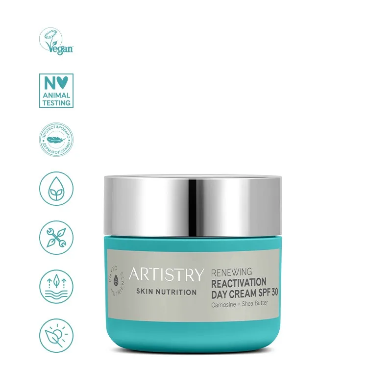 Відновлювальний денний крем з ефектом реактивації та SPF 30 Artistry Skin Nutrition, 50 г Амвей
