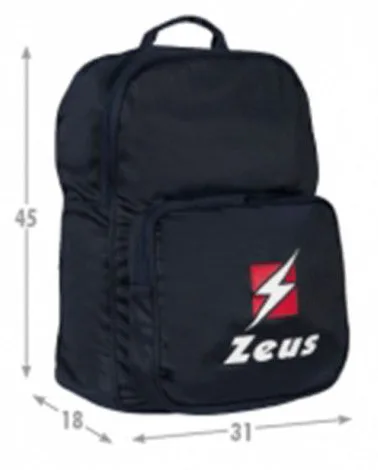 Рюкзак Zeus 100% поліестер 31х45х18 см синій чоловічий