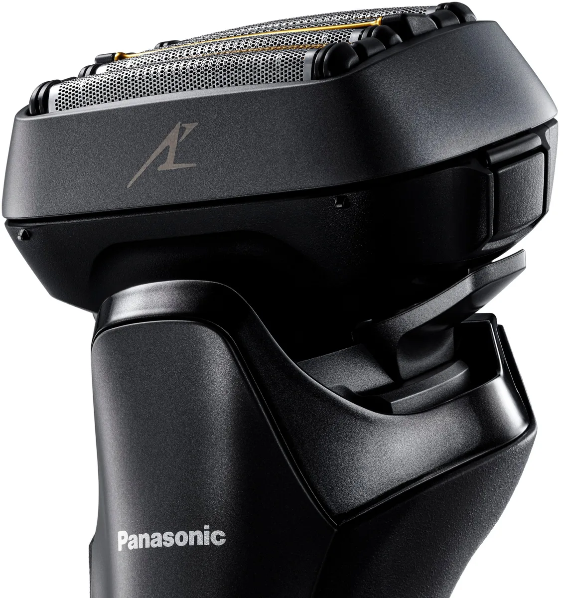 Электрическая бритва Panasonic, сеточный тип, 14000 об/мин, 6 бритвенных головок, Li-Ion аккумулятор, для сухого и влажного бритья, с триммером, черного цвета