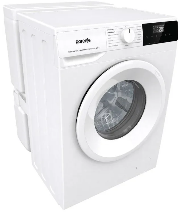 Пральна машина Gorenje фронтальна 6кг 1200 об/хв для прання білизни з інвертором парова