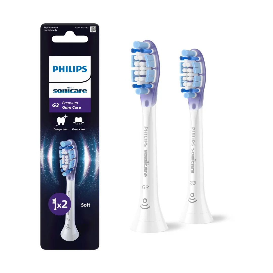 Насадка для зубної щітки Philips 2 шт біопластик 70%