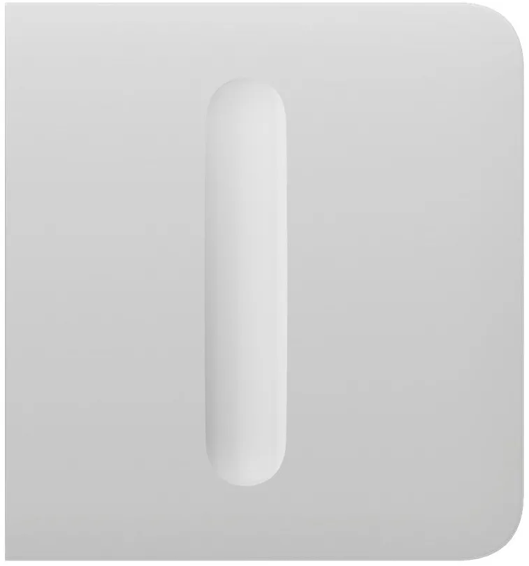 Кнопка бічна для одноклавішного вимикача димера Ajax SideButton Dimmer 1-gang 2-way for LightSwitch, Jeweler, бездротовий, білий