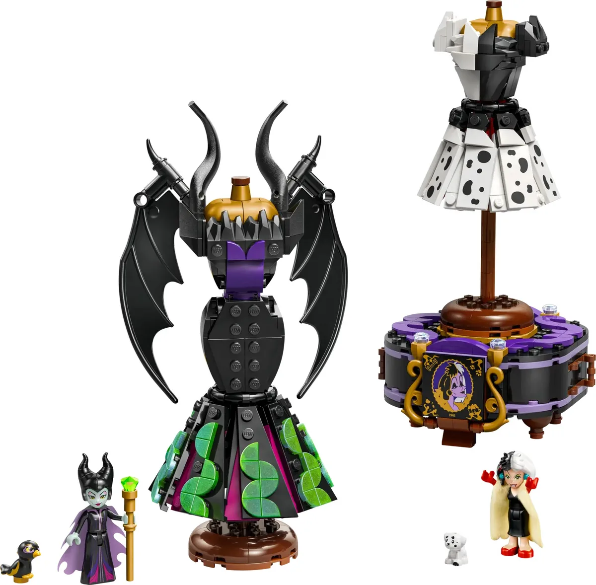 Конструктор LEGO Disney Classic Сукні Малефісенти та Лютелли де Віль