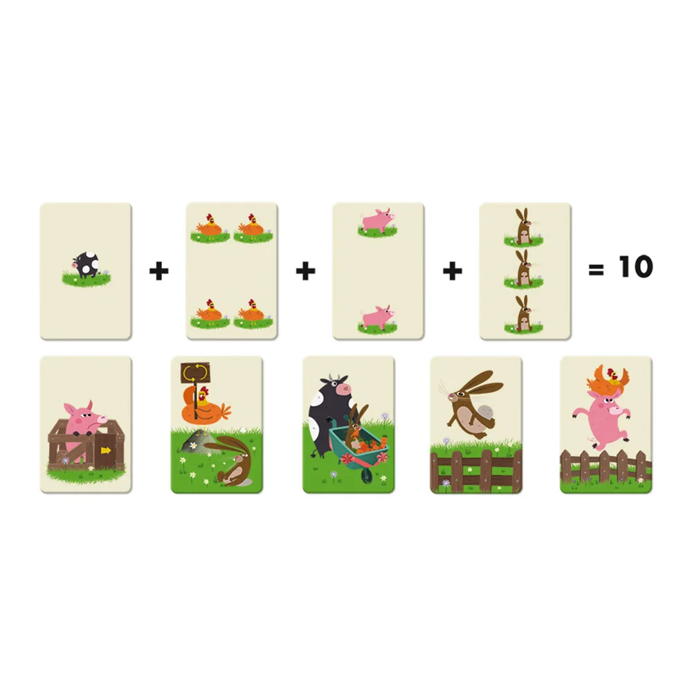 Настольная игра мемо Janod Топ 10