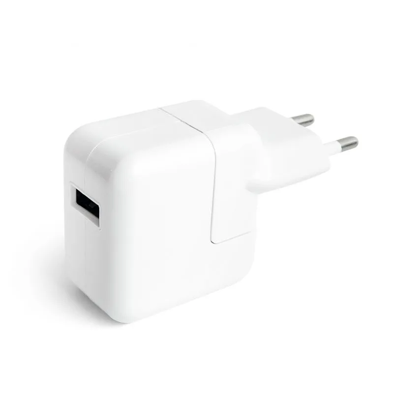 Мережевий зарядний пристрій Apple 10W 2.1A пластик білий