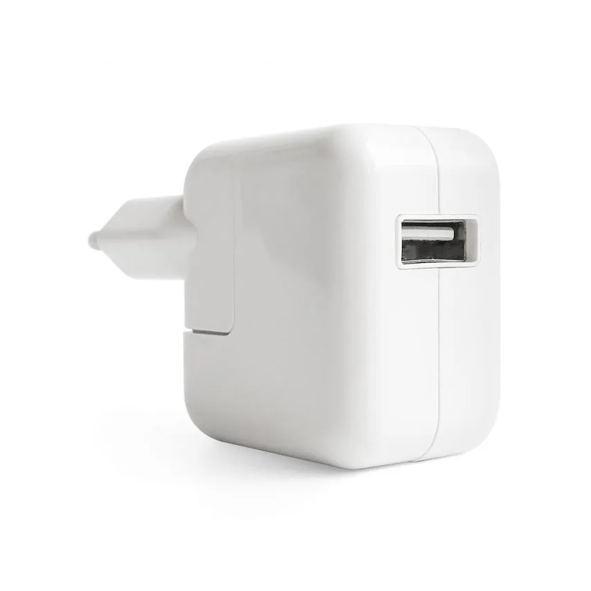 Мережевий зарядний пристрій Apple 10W 2.1A пластик білий