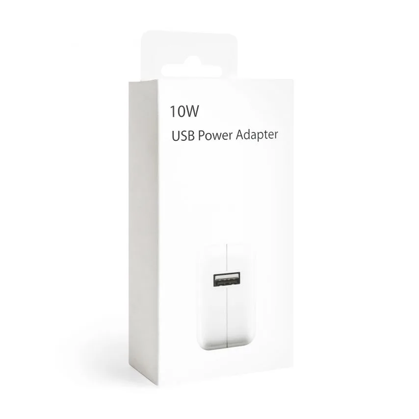 Мережевий зарядний пристрій Apple 10W 2.1A пластик білий