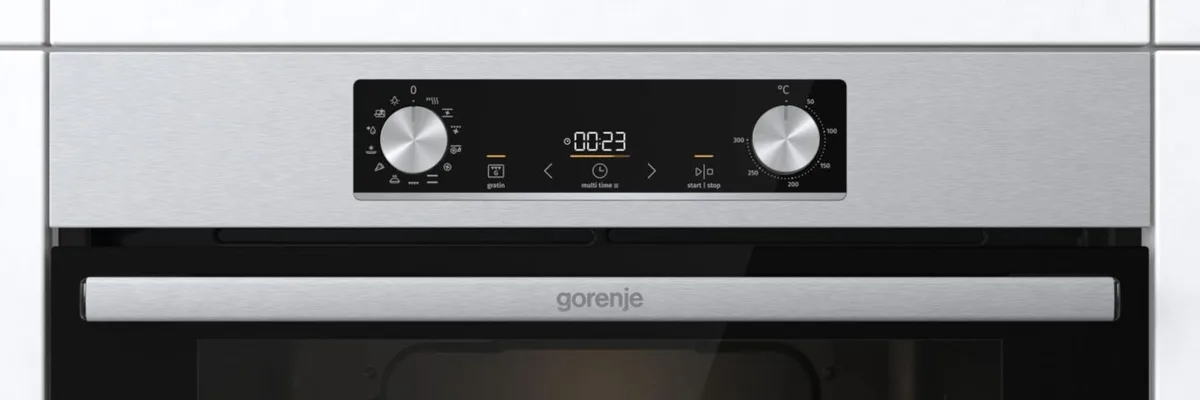 Електрична духова шафа Gorenje Нержавіюча сталь 59,5х59,5х56,4 см 77 л