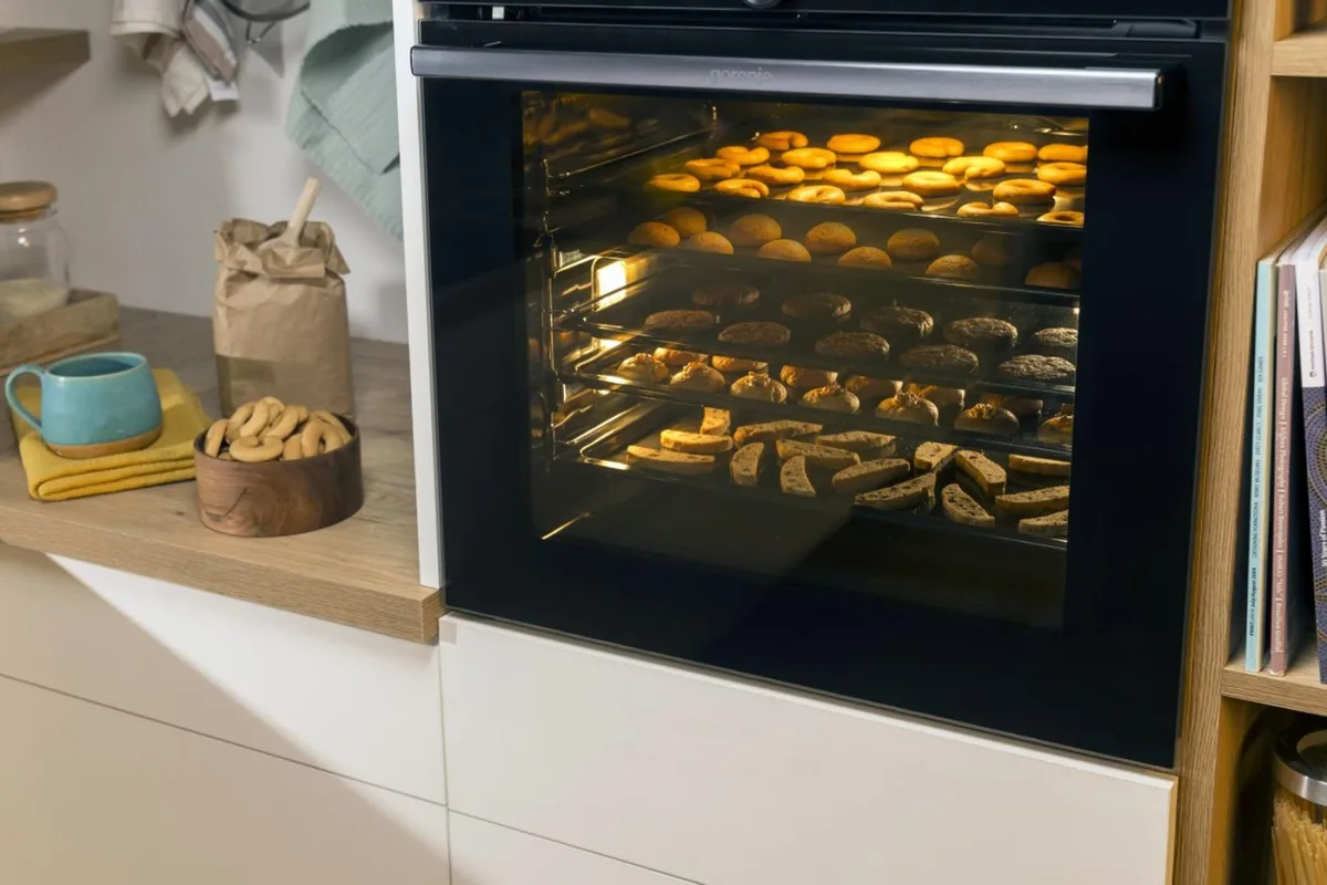 Електрична духова шафа Gorenje Нержавіюча сталь 59,5х59,5х56,4 см 77 л