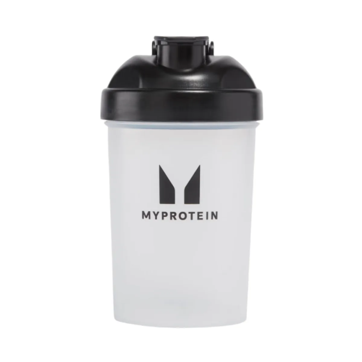Myprotein пластиковий шейкер 600 мл прозорий чорний