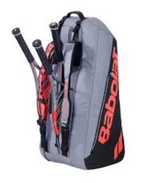 Чохол Babolat карбон 80х35х41 см сірий для 6 ракеток