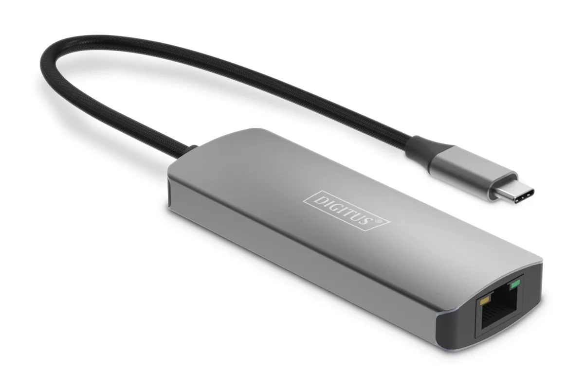 Набір відеоподовжувачів DIGITUS USB-C - HDMI, 4K/120 Гц, CAT6, 30м
