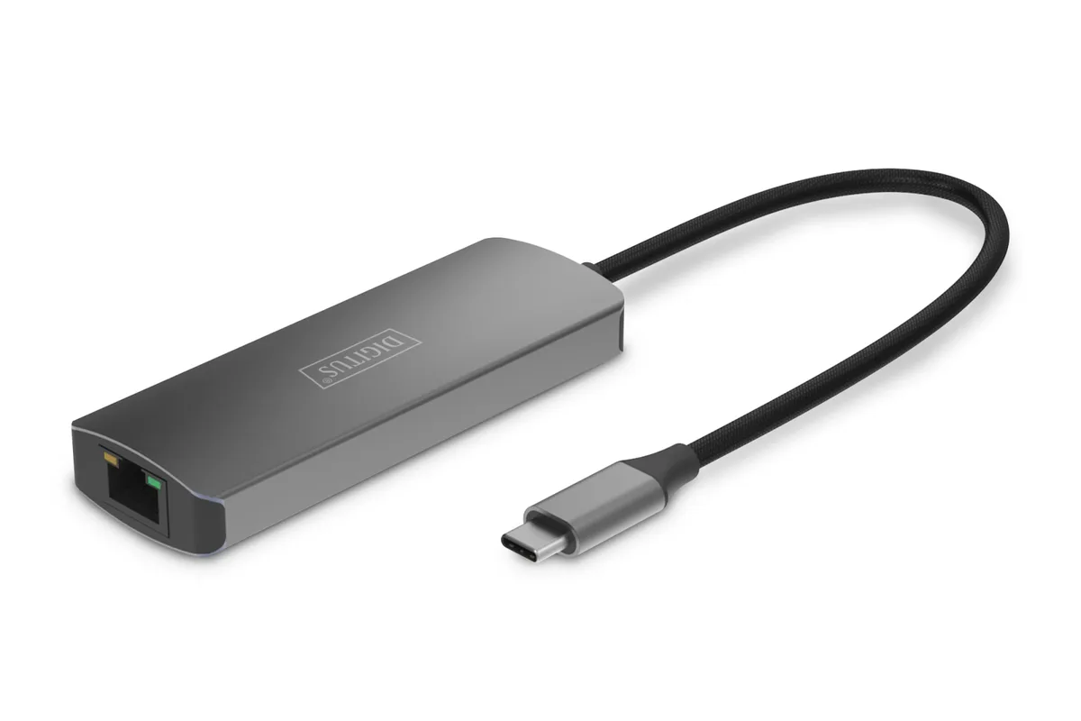Набір відеоподовжувачів DIGITUS USB-C - HDMI, 4K/120 Гц, CAT6, 30м