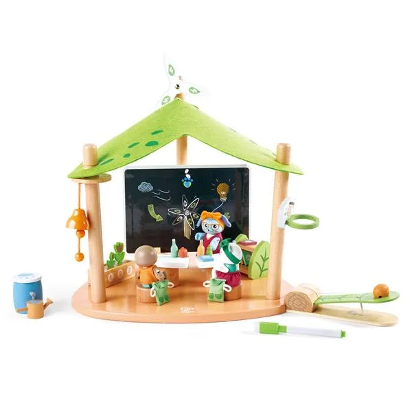 Игровой набор Hape бамбук 36х36 см зеленый