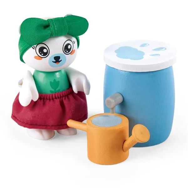 Игровой набор Hape бамбук 36х36 см зеленый