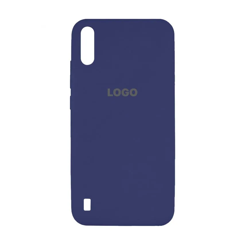 Чохол силіконовий Samsung фіолетовий для Galaxy A01 2019
