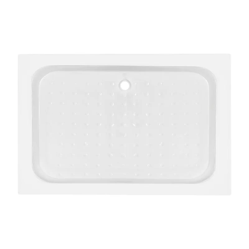 Душовий піддон KAPIELKA ST120x80 см акриловий низький білий
