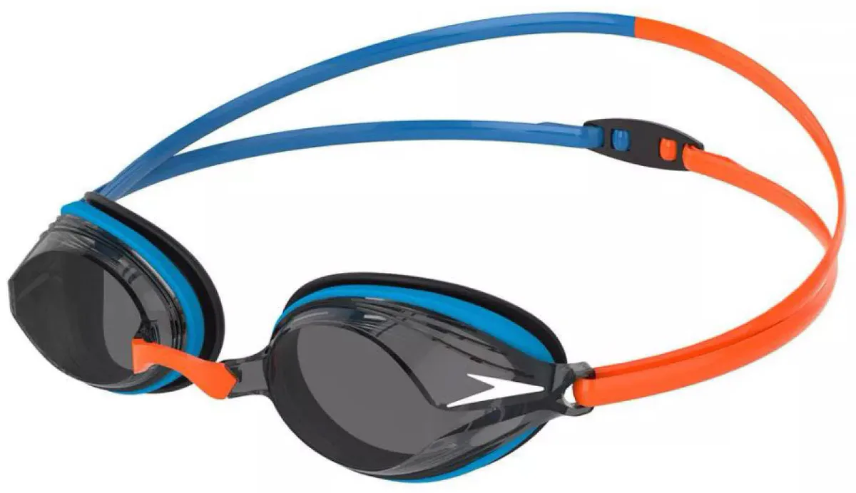 Окуляри для плавання SPEEDO пластик силікон OSFM помаранчевий синій