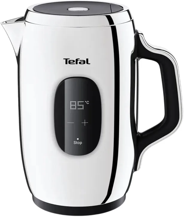Электрочайник Tefal Majestuo 15л с двойной изоляцией, 9 температурными режимами, функцией поддержания температуры и сенсорным управлением