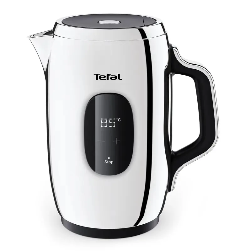Электрочайник Tefal Majestuo 15л с двойной изоляцией, 9 температурными режимами, функцией поддержания температуры и сенсорным управлением
