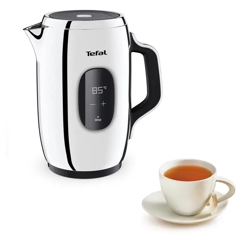Электрочайник Tefal Majestuo 15л с двойной изоляцией, 9 температурными режимами, функцией поддержания температуры и сенсорным управлением