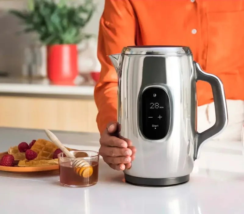 Электрочайник Tefal Majestuo 15л с двойной изоляцией, 9 температурными режимами, функцией поддержания температуры и сенсорным управлением