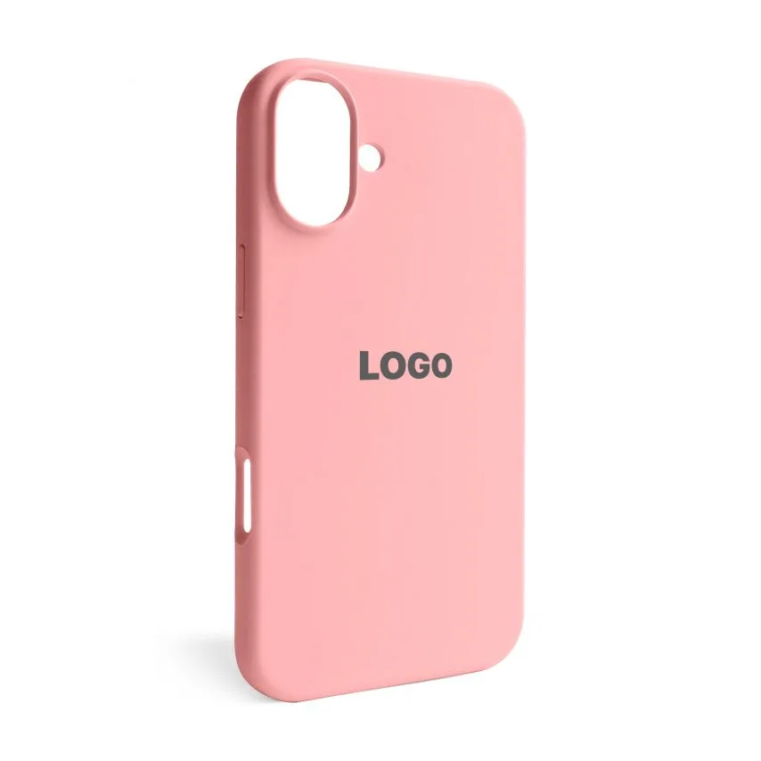 Чохол Silicone Case для Apple iPhone 16 Plus силіконовий рожевий