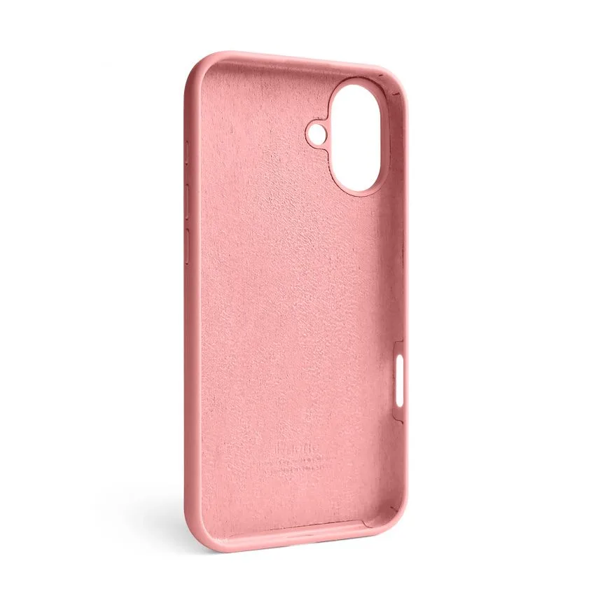 Чохол Silicone Case для Apple iPhone 16 Plus силіконовий рожевий