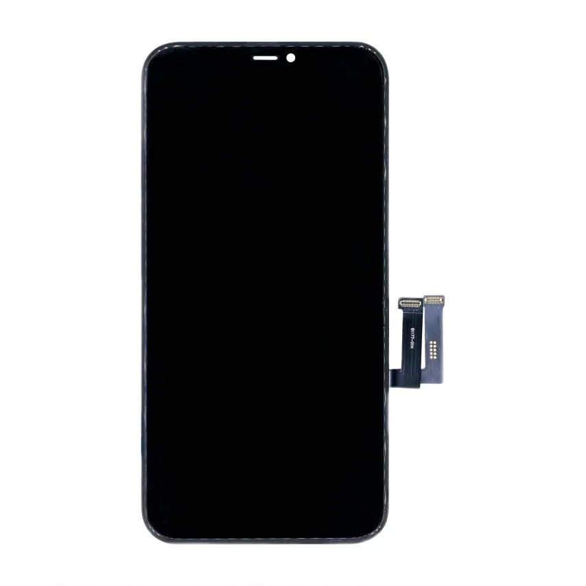 Дисплей LCD TFT 6,1 дюймів чорний з сенсорним екраном High Quality для Apple iPhone 11