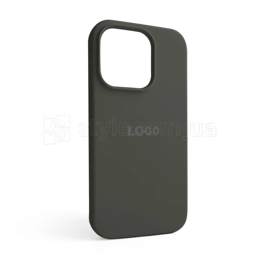 Чохол Silicone Case для Apple iPhone 14 Pro силіконовий зелений