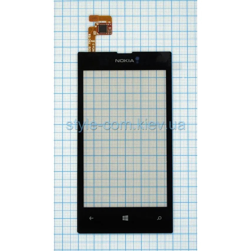Тачскрін Nokia чорний High Quality 4,0 дюйми