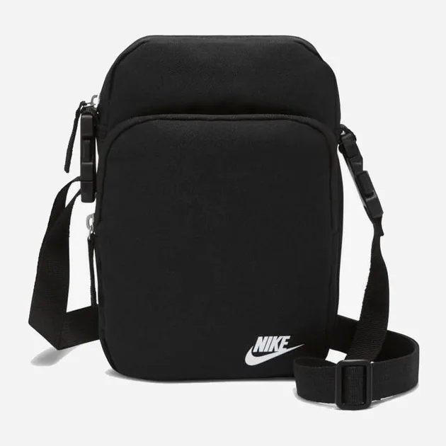 Сумка на плече NIKE 100% поліестер 23х15х7,5 чорна унісекс