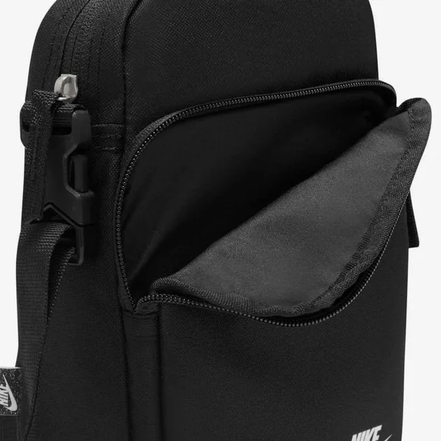 Сумка на плече NIKE 100% поліестер 23х15х7,5 чорна унісекс
