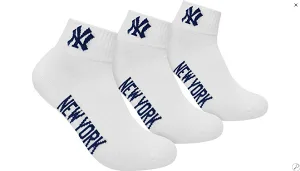 Шкарпетки New York Yankees хлопок 39-42 белый 3 пары