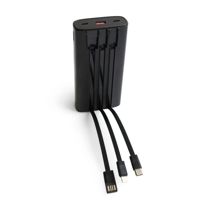 Power Bank WALKER Li-polymer 20000mAh 141х68х31 мм Чорний