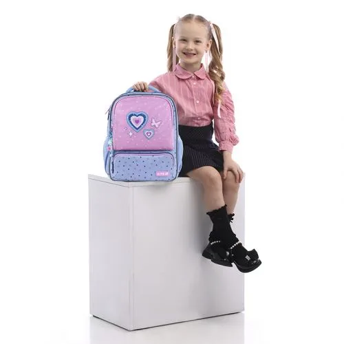 Рюкзак Kite Kids Lovely для дівчаток з ущільненою спинкою та кишенями рюкзак для школи