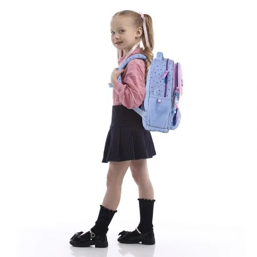 Рюкзак Kite Kids Lovely для дівчаток з ущільненою спинкою та кишенями рюкзак для школи