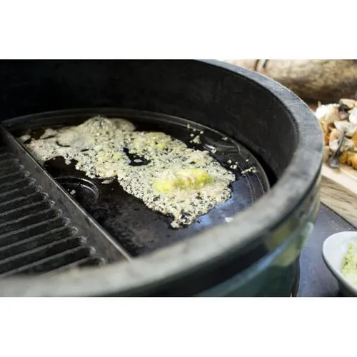 Чугунная решетка для гриля Big Green Egg L 61х30 см темно-коричневая