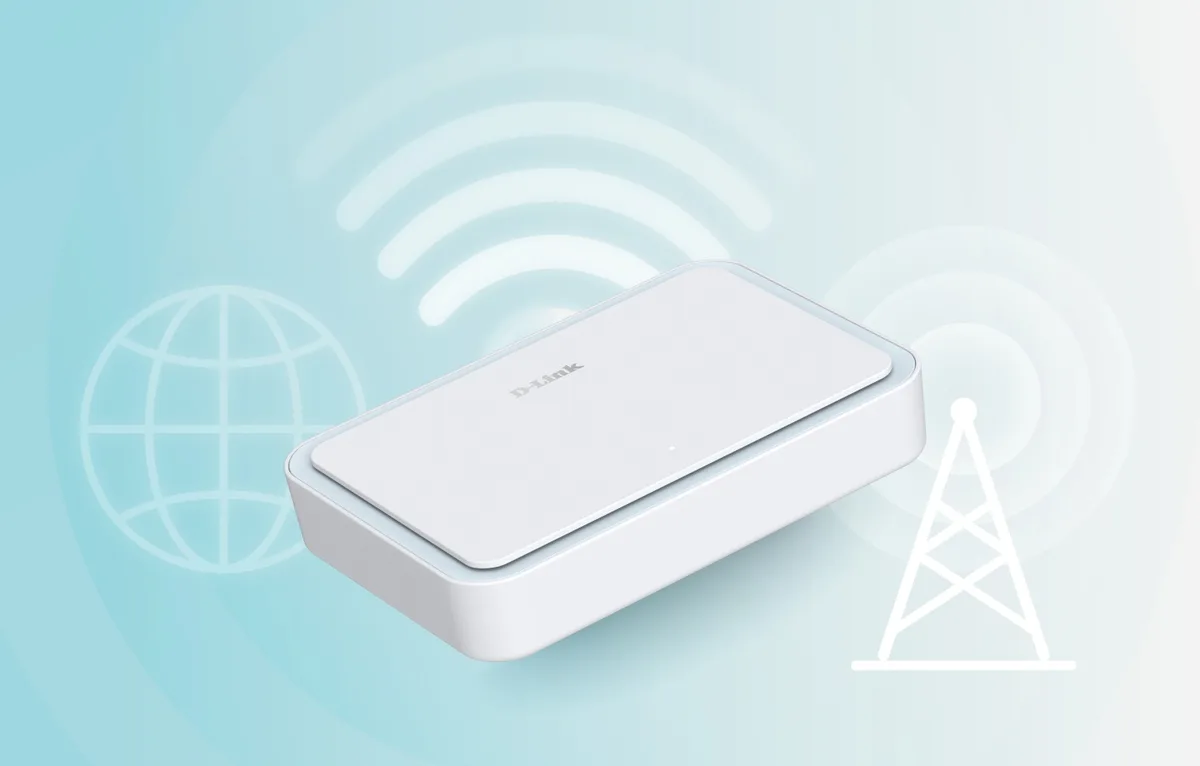 Мобильный маршрутизатор D-Link DBR-330 AX3000, 5G/LTE, 5260мА*ч