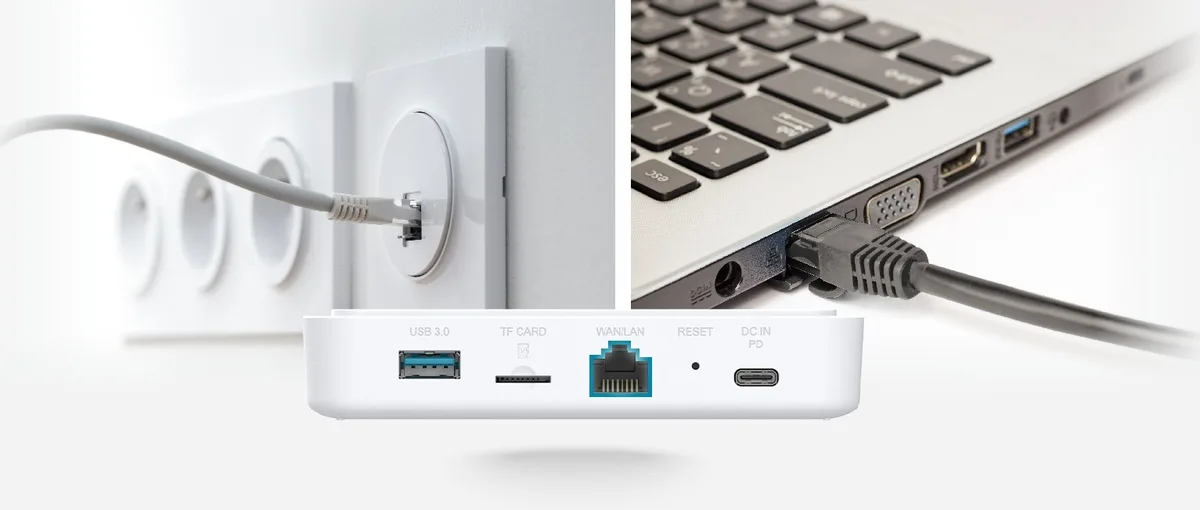 Мобильный маршрутизатор D-Link DBR-330 AX3000, 5G/LTE, 5260мА*ч