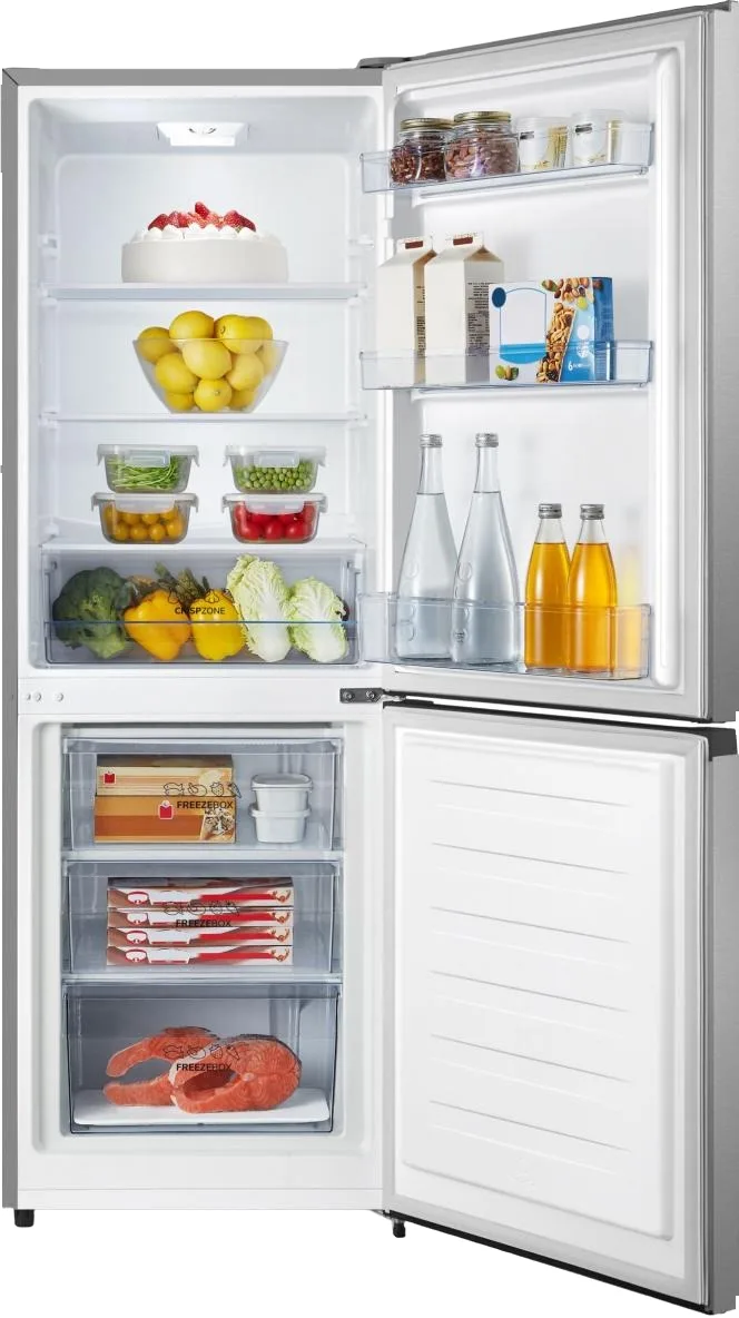 Холодильник з нижньою морозильною камерою Gorenje 2 двері А++ механічний для кухні компактний