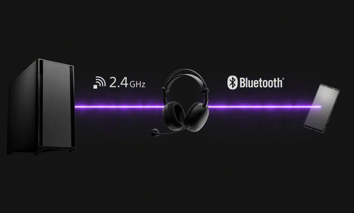 Гарнітура ігрова Over-ear Sony INZONE H9 II BT 5.3, ANC, SBC, AAC, LC3, Wireless, Mic,  Чорний