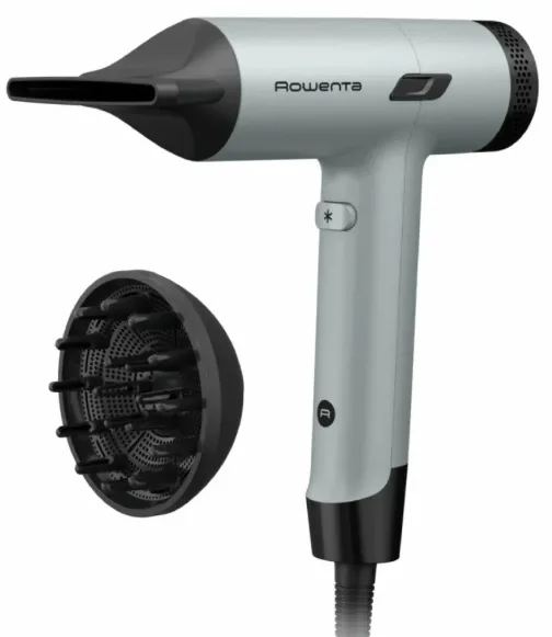 Фен Rowenta 1600 Вт 3 скорости Черный Зеленый
