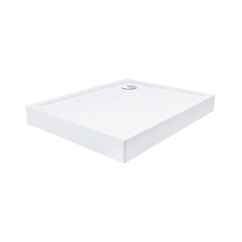 Душовий піддон Qtap Tern 301812C 100x80 см акриловий білий з регульованими ніжками
