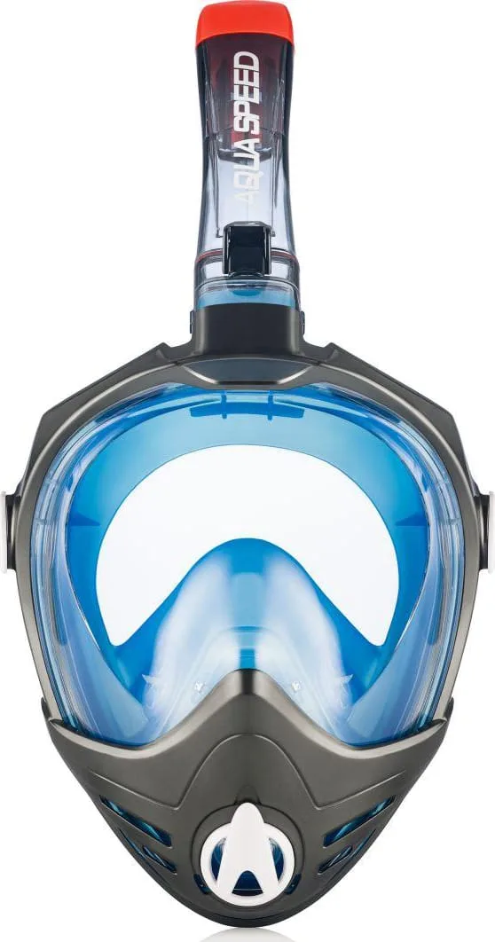 Повнолицьова маска Aqua Speed силікон S/M синій