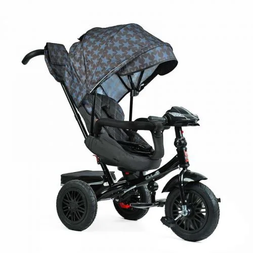 Велосипед 3-х колесный BestTrike с поворотным сиденьем и корзиной для детей.