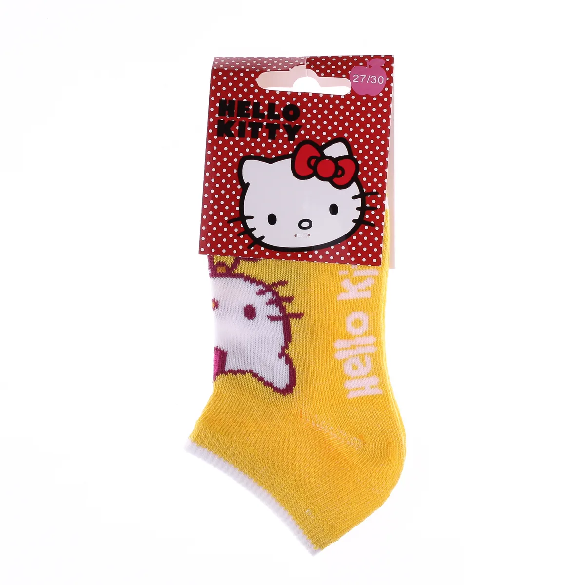 Шкарпетки HELLO KITTY 57% бавовна 31-34 жовті