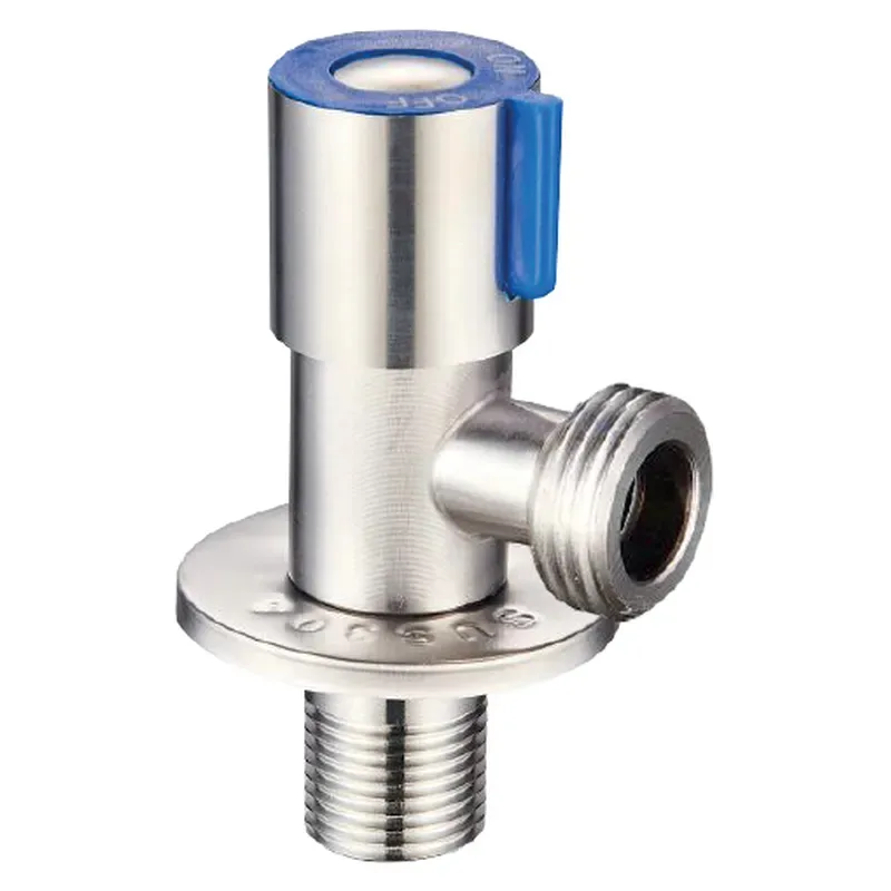 Кран приборный ZERIX из нержавеющей стали 1/2x3/4 Стальной