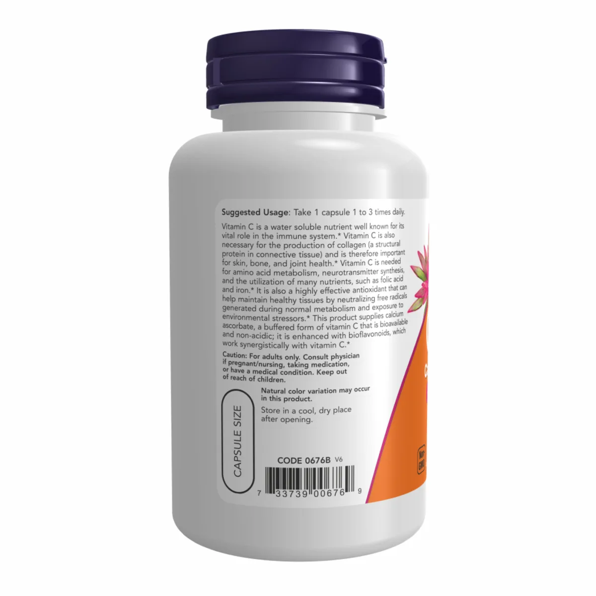 Now Foods C-500 Аскорбат 250 капсул Вітамін C Аскорбат для імунної системи